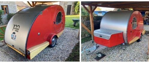 caravane, Caravans en Kamperen, Caravans, Particulier, tot en met 2, 500 - 750 kg, Overige merken, Lengtebed, Vast bed, Ophalen