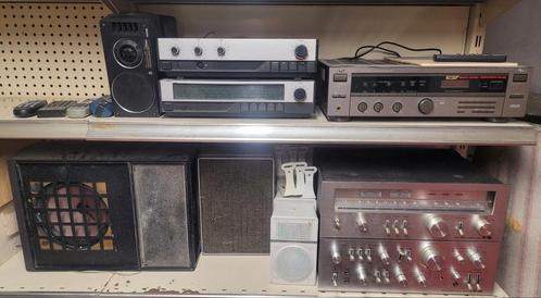 Verschillende retro stereo ketens samen op afzonderlijk, Muziek en Instrumenten, Soundmodules, Zo goed als nieuw, Ophalen of Verzenden