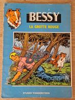 Bessy - La grotte rouge -56-1e dr(1965) Strip, Gelezen, Willy Vandersteen, Eén stripboek, Ophalen of Verzenden