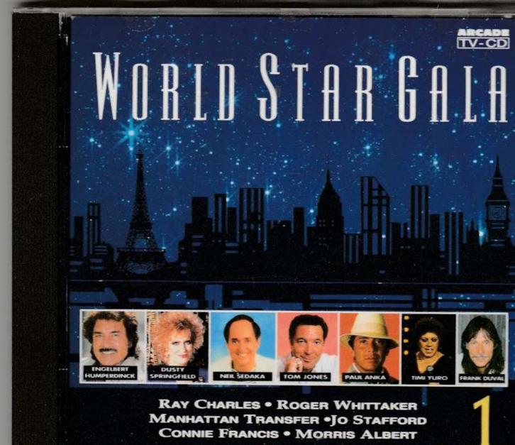 CD World Star Gala, CD & DVD, CD | Pop, Comme neuf, 1980 à 2000, Enlèvement ou Envoi