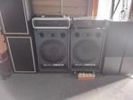 Disco versterker Duis R500 en Disco speakers JB 5, Audio, Tv en Foto, Ophalen