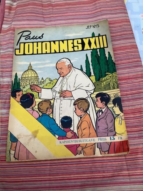 strip Paus Johannes XXlll zwart wit uitg Het Volk -Jef Nijs, Boeken, Stripverhalen, Gelezen, Ophalen of Verzenden