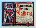 bieretiket " Aarschotse bruine Talberg" - Brij Alen-Waanrode, Verzamelen, Biermerken, Verzenden, Zo goed als nieuw