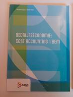 Bedrijfseconomie: cost accounting 1bem, Boeken, Ophalen of Verzenden, Zo goed als nieuw