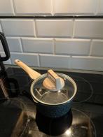 Set steelpan, wokpan, kookpot, Huis en Inrichting, Keuken | Potten en Pannen, Ophalen, Gebruikt