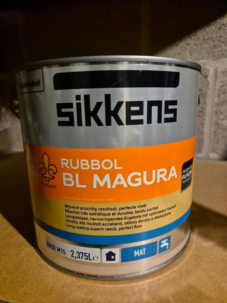 Sikkens Rubbol BL Magura verf — roze/bruin, mat, Doe-het-zelf en Bouw, Verf, Beits en Lak, Nieuw, Verf, Bruin, Ophalen of Verzenden