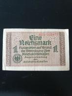 1 Reichsmark Duitsland, Postzegels en Munten, Los biljet, Duitsland, Ophalen of Verzenden