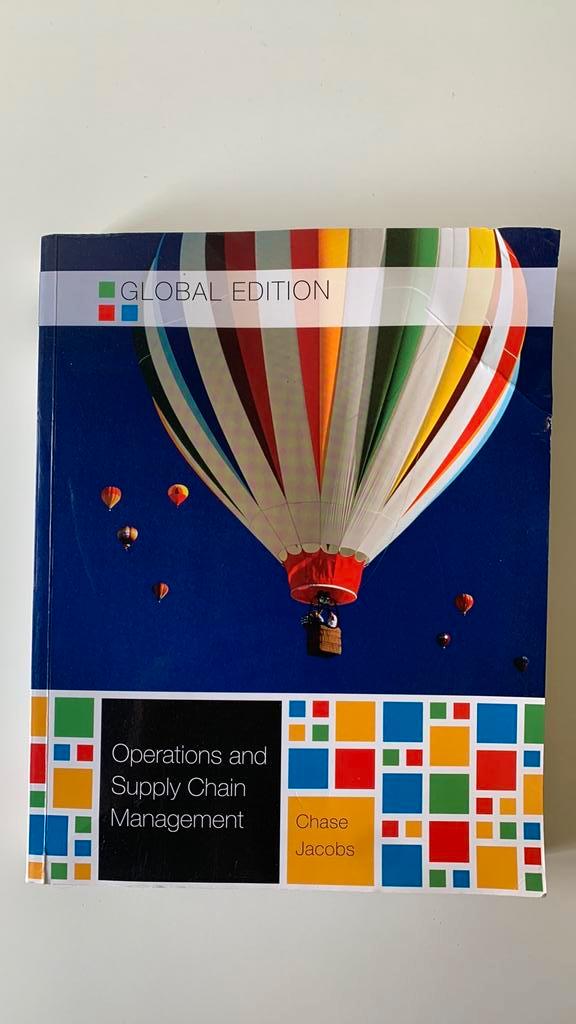 Operations and supply chain management Chase Jacobs, Boeken, Economie, Management en Marketing, Gelezen, Management, Ophalen of Verzenden