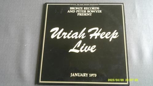Uriah Heep – Live (2 LP), Cd's en Dvd's, Vinyl | Rock, Gebruikt, Ophalen of Verzenden