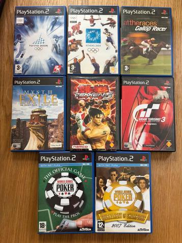 17 PS2 games beschikbaar voor biedingen
