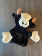 Koe handpop, Kinderen en Baby's, Speelgoed | Knuffels en Pluche, Ophalen of Verzenden, Zo goed als nieuw, Koe