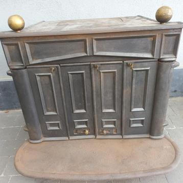 Houtkachel, Huis en Inrichting, Haarden, Ophalen, Gebruikt, Vrijstaande haard, Houthaard