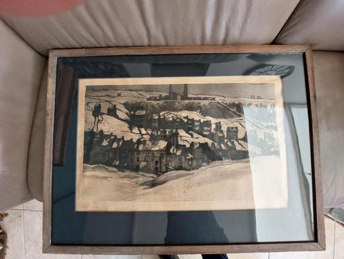 Lithographie de Albert Baertsoen, Antiek en Kunst, Kunst | Litho's en Zeefdrukken, Ophalen