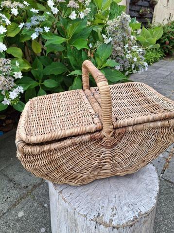 Picknickmand riet beschikbaar voor biedingen