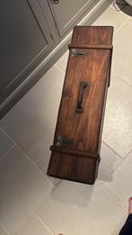 Étui de voyage en bois ancien, Moins de 50 cm, Enlèvement, Utilisé, Chêne