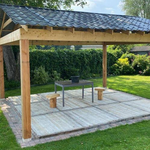 Panneaux de coffrage, Tuin en Terras, Terrasdelen en Vlonders, Zo goed als nieuw, Hout, Ophalen