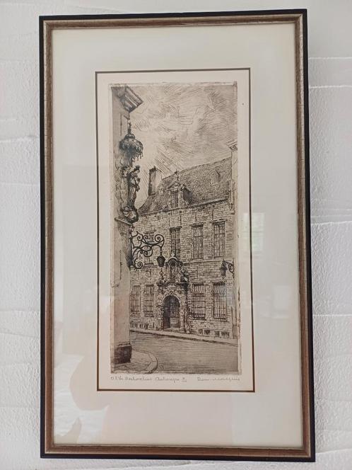 O.L.Vr Rockoxhuis - Antwerpen 91/100, Antiek en Kunst, Kunst | Schilderijen | Klassiek, Ophalen