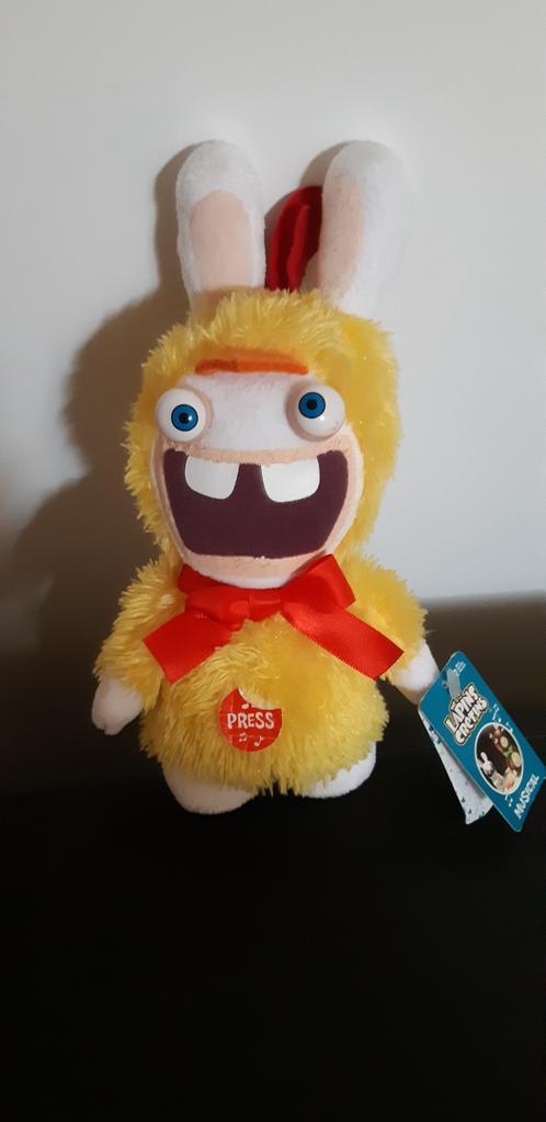 Peluche Lapins Crétins, Verzamelen, Poppetjes en Figuurtjes, Ophalen of Verzenden