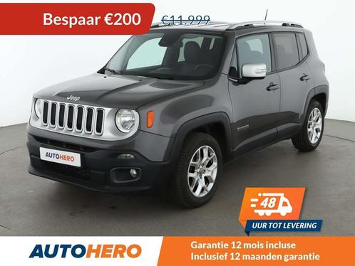 Jeep Renegade 1.4 M-Air Limited FWD (bj 2017), Auto's, Jeep, Te koop, Renegade, ABS, Airbags, Airconditioning, Bluetooth, Boordcomputer