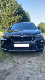 BMW X1 X1 sDrive18i Sport Line 2018, Auto's, BMW, Zwart, Zwart, Leder, Handgeschakeld
