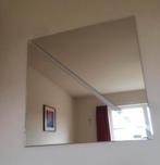 Spiegel diagonale doorzichtige streep deco- geslepen glas 78, Ophalen, Nieuw