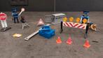 Playmobil politie wegversperring 6924, Kinderen en Baby's, Speelgoed | Playmobil, Ophalen of Verzenden, Zo goed als nieuw, Complete set