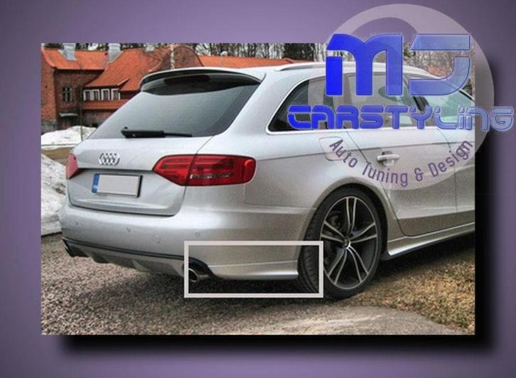 Audi A4 B8 - Achterbumper spoilers, Auto diversen, Tuning en Styling, Ophalen of Verzenden