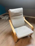 Ikea Poang fauteuil, Huis en Inrichting, Ophalen, Hout, 75 tot 100 cm, Zo goed als nieuw
