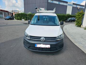 Vw caddy longs châssis 2019, 81500 kilomètres. 