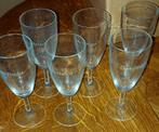 Set van 6 Charles Heidsieck champagneglazen, Ophalen of Verzenden, Gebruikt, Frankrijk, Champagne