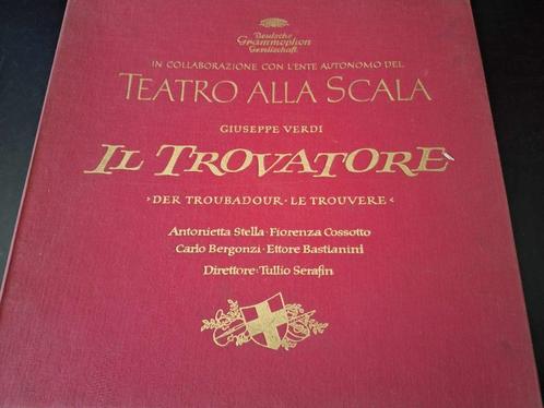 Verdi / Serafin - Il Trovatore Box 3 x Lp's Vinyl, Cd's en Dvd's, Vinyl | Klassiek, Gebruikt, Classicisme, Opera of Operette, 12 inch