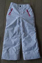 Witte skibroek/sneeuwbroek Decathlon Wed'ze maat 8 jaar, Enlèvement ou Envoi, Utilisé, Vêtements