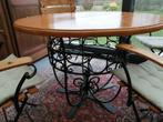table en fer forgé, Ophalen, Gebruikt