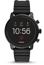 Fossil Smartwatch Q Explorist HR, Handtassen en Accessoires, Smartwatches, Ophalen, Zo goed als nieuw