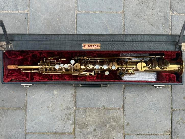 Selmer Mark VI sopraansaxofoon (1971), Muziek en Instrumenten, Instrumenten | Toebehoren, Zo goed als nieuw, Saxofoon, Ophalen of Verzenden