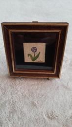 cadre avec support et dessin estampillé sur papyrus, Moins de 50 cm, Enlèvement ou Envoi, Utilisé, Dessin