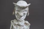 Statuette clown céramique Piet Lemahieu PLEM keramiek 50 cm, Enlèvement