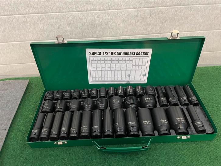 Nieuwe Metallo krachtdoppen set, Auto diversen, Autogereedschap, Nieuw, Ophalen