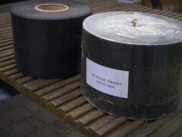 DS-Folie zwart 10cm/30m beschikbaar voor biedingen