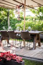 Chaises, tables, terrasse/intérieur, Enlèvement, Utilisé, Mobilier