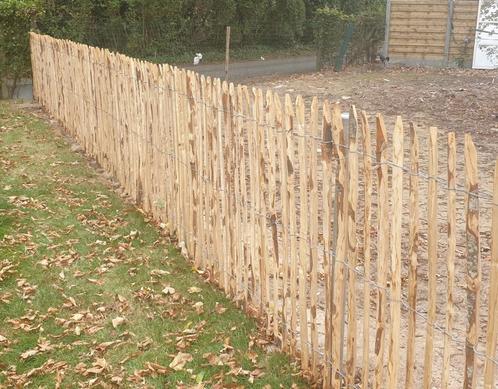 Kastanjehout/ kastanje hekwerk, Tuin en Terras, Bielzen en Borduren, Nieuw, Hout, Ophalen