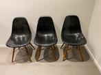 Eames Herman Miller fiberglas stoelen, Maison & Meubles, Chaises, Noir, Autres matériaux, Design, Cinq, Six Chaises ou plus