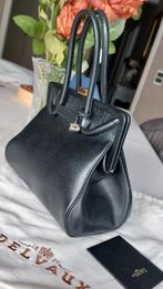 Delvaux kleine handtas Zwart, Handtassen en Accessoires, Tassen | Damestassen, Ophalen of Verzenden, Zo goed als nieuw, Zwart