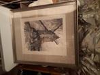 kader  met mollen van latem, Ophalen, Zo goed als nieuw, 50 tot 75 cm, Tekening
