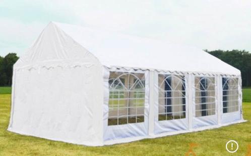 Partytent 4x8m te huur, Tuin en Terras, Partytenten, Zo goed als nieuw, Partytent, Ophalen