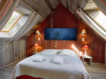 Panoramische canvasprint " Blauw, wowh " beschikbaar voor biedingen