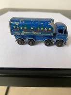 Matchbox Lesney TATE LYLE Blue Sugar Container Truck, Lesney, Gebruikt, Ophalen of Verzenden, Bus of Vrachtwagen