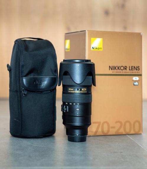 Nikon (Nikkor) AF-S 70-200mm f/2.8G ED VR II, Audio, Tv en Foto, Foto | Lenzen en Objectieven, Zo goed als nieuw, Telelens, Zoom