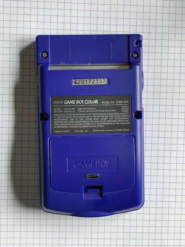 Gameboy Color avec écran OLED et batteries rechargeables, Consoles de jeu & Jeux vidéo, Consoles de jeu | Nintendo Game Boy, Comme neuf