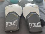 TK: Everlast white boxing gloves 16 oz., Bokshandschoenen, Ophalen of Verzenden, Zo goed als nieuw